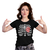 Camiseta Feminino Esqueleto Humano Coração SILK - comprar online