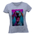 Camiseta Feminina Colorida Cão Cachorro Pet Rindo Md2