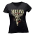 Camiseta Feminina Nirvana Grunge Banda Rock Md4