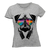 Camiseta Feminina Dj Pug Cachorro Música