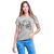 Camiseta Feminina Crânio Perfil Caveira - Macfly Estampas