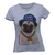 Camiseta Feminina Pet Cachorro Pug Life na internet