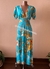 Vestido Floral Azul - comprar online