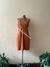 Vestido Curto Camel