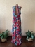 Vestido Folhagem Vermelho Zinzane - comprar online