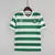 Camisa Celtic Home Retrô 1980/81 - Torcedor Umbro Masculino - Branco e Verde