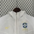 Jaqueta Corta Vento Seleção Brasileira - Branco - comprar online
