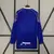 Camisa Japão Manga Longa Retrô 1998 - Torcedor Asics Masculina - Azul Chamas