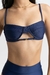 Top Biquíni Aruá Marinho - comprar online