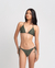 Top Cortininha Uana Verde Folha - AUMA SWIM
