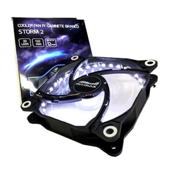 Cooler Fan Storm II 65CFM com 33 Leds Brancos 120mm Mymax