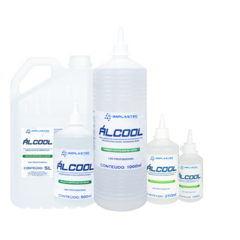 Kit 10 Álcool Isopropílico 99,8% Pci Eletrônicos Circuitos 500ml Implastec na internet