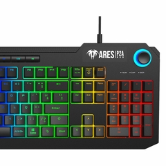 Teclado Membrana Gamdias Ares P2 Preto ABNT2 Full Size Iluminação RGB na internet