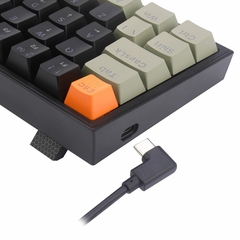 Teclado Mecânico Gamer Fizz RGB Laranja, Preto e Cinza Switch Marrom - comprar online