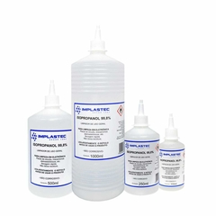 Álcool Isopropílico 99,8% Puro 250ml Isopropanol Implastec - comprar online