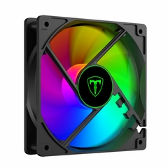 Cooler Fan Gamer T-dagger 120mm com LED Rainbow T-TGF610 - comprar online