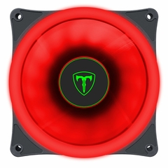 Cooler Fan Gamer T-dagger 120mm com LED Vermelho T-TGF200-R