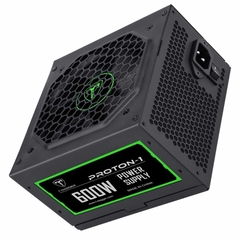 Fonte de Alimentação Gamer T-Dagger Proton-1 600W Preta com PFC Ativo T-TPS205 - loja online