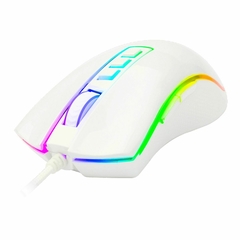 Mouse Gamer Cobra RGB Lunar White - comprar online