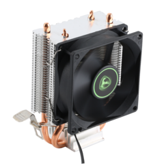 Cooler Processador T-Dagger SIV Preto 2 Heatpipes TDP 85W Intel e AMD