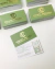 Cartão de visita com hotstamping na internet