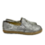 Espadrille Chanel Silver