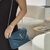 Bolsa Saint Laurent Loulou - Azul - Desapego Glamour