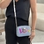 Christian Louboutin Blue Denim Mini Rubylou Love Crossbody - comprar online