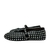 Alaïa Strass Lambiskin Ballet Flats