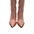 Fendi Croco Bota- Rosa - loja online