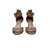 Valentino Sandália Rockstud - loja online