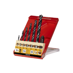 Set de mechas con fresador para madera KWB