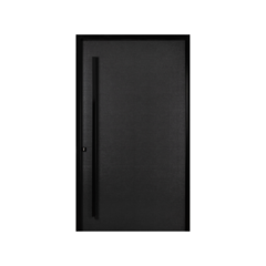 Puerta exterior Tekna Modelo 1300 Negro Embozado con barral MCH | Oblak - comprar online