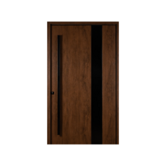 Puerta exterior Tekna Modelo 1327N Cedro con barral MCH | Oblak - comprar online