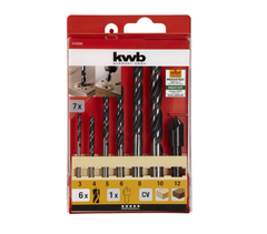 Set de mechas con fresador para madera KWB - comprar online