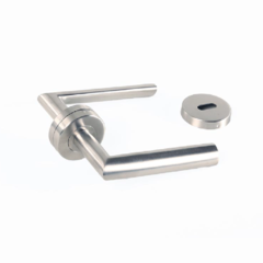 Set manija picaporte ac. Inox. | Greenway mod. 14