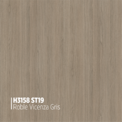 Eurodekor MDF Roble Vicenza Gris H3158 ST19 Egger - comprar online