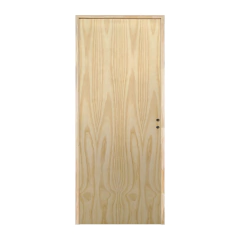 Puerta placa interior Pino enchapada MM10 | Oblak Línea Nativa