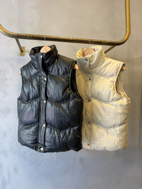COLETE DE COURO - comprar online