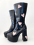 Botas Sasha negro/rosa - comprar en línea