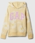 Moletom logo GAP Casaco Infantil Amarelo Girasol