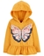 Blusa Carters c/capuz Mostarda Borboleta