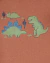 Conjunto Carters 3 peças (trio) - Dinossauros - comprar online