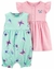 Vestido Carters Rosa e Romper Borboletas