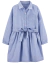 Vestido Carters com brilho prata