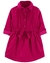 Vestido Carters em Veludo Vinho
