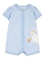 Romper Carters - Floral Azul Coelhinha