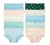 Calcinhas Carters - Kit 10 peças Verde Claro Azul e Bege Flores