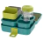 Lancheira Bento Box Azul e Verde Thermos - Algo Mais Importados