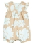 Romper Carters - Floral Marrom